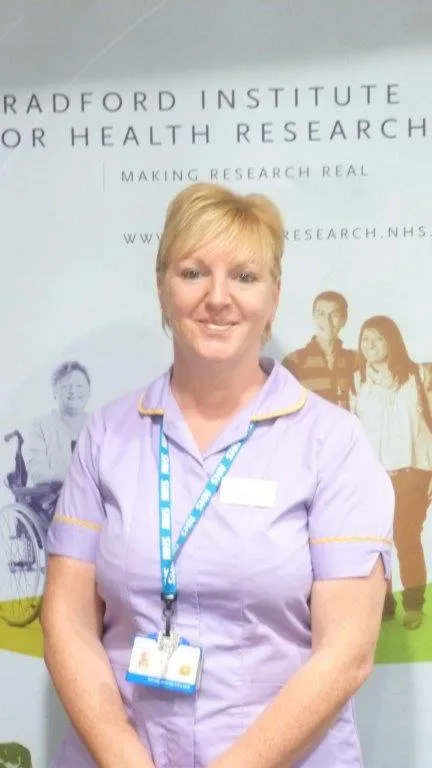 Photo of Carol Firth from early research careers